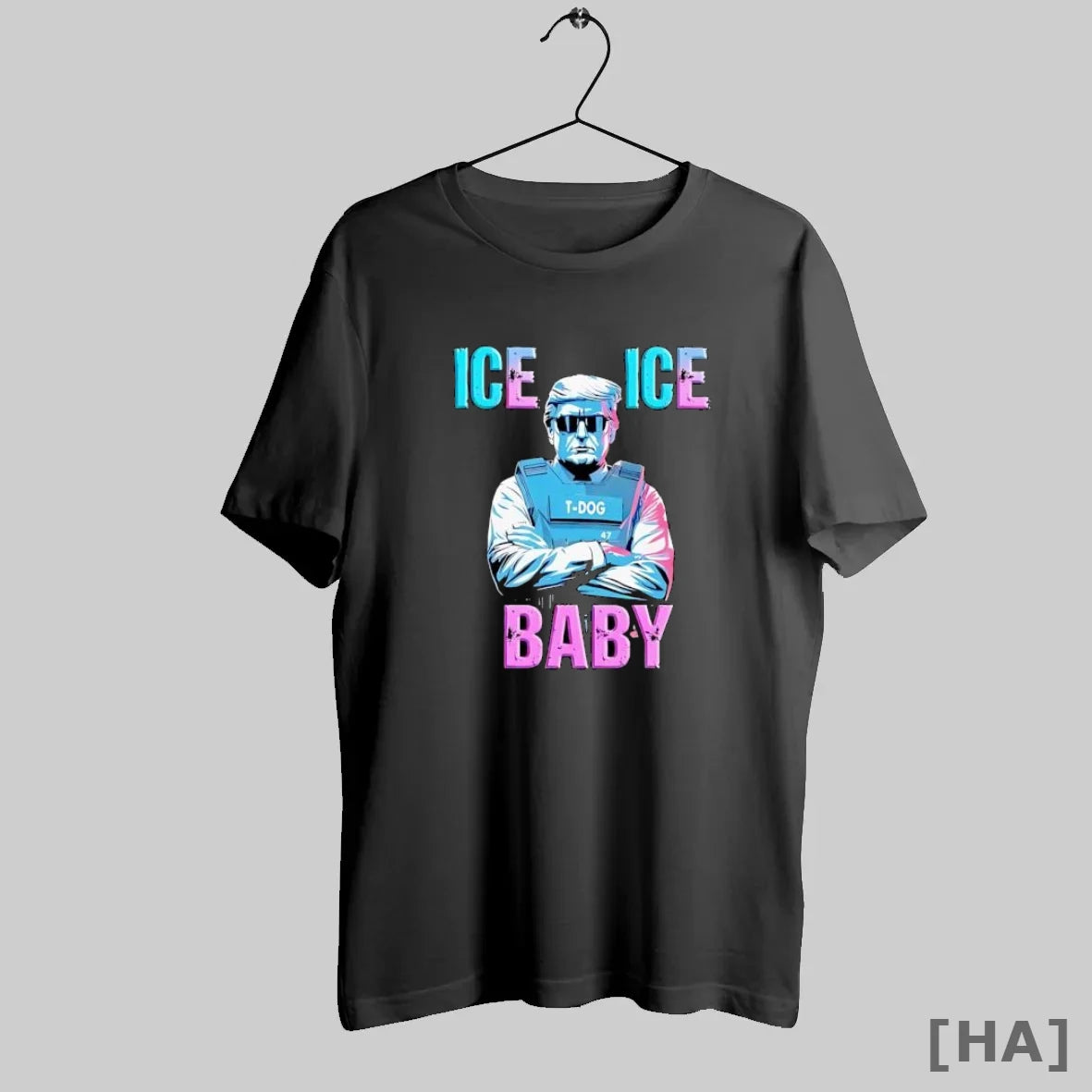 Official Ice Ice Baby Donald Trump T Dog Bulletproof Vest T-Shirts, Hoodie, Sweatshirt | InkRitualCo.com