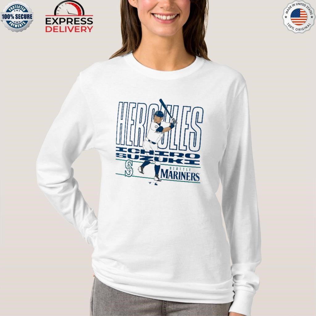 Ichiro Suzuki Seattle Mariners Cooperstown Player Shirt