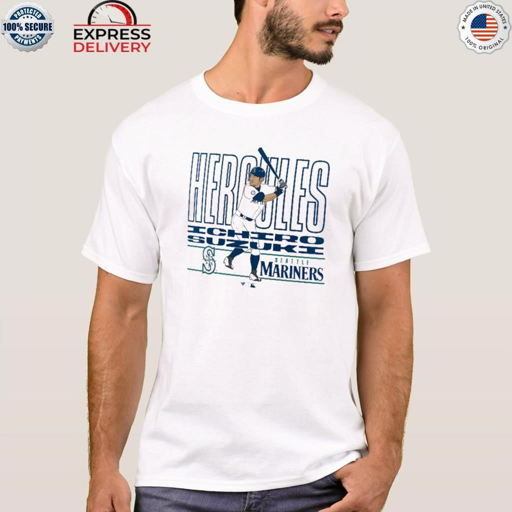 Ichiro Suzuki Seattle Mariners Cooperstown Player Shirt