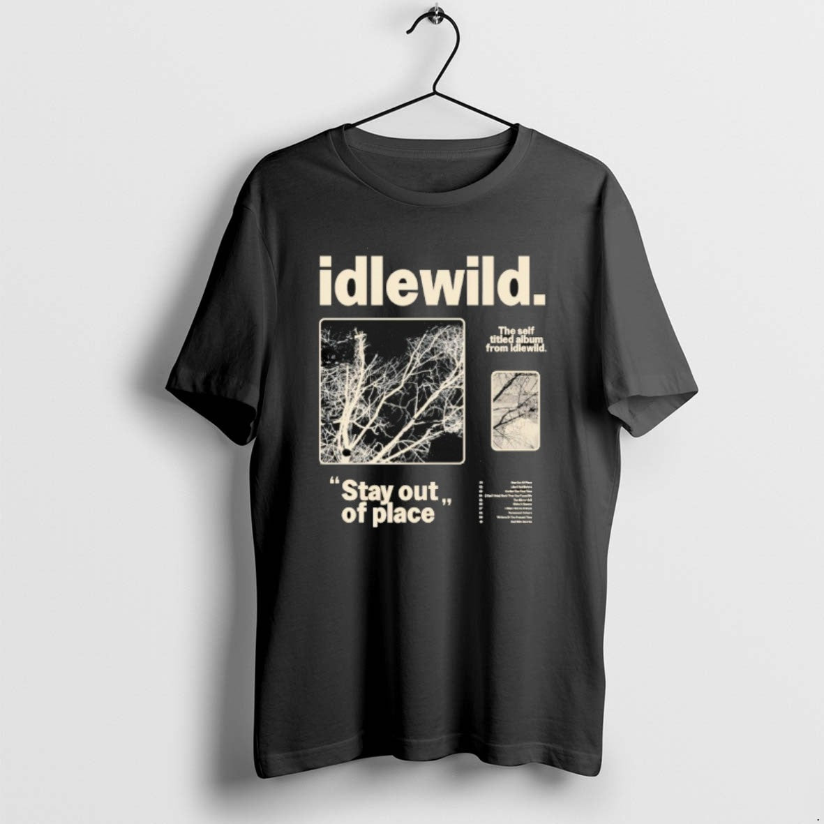 Official Idlewild 2025 Tour Stay Out Of Place T-Shirts, Hoodie, Sweatshirt | InkRitualCo.com