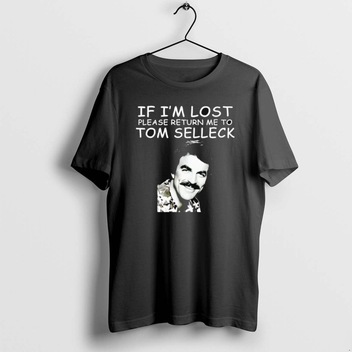 Official If Im Lost Please Return Me To Tom Selleck T-Shirts, Hoodie, Sweatshirt | InkRitualCo.com