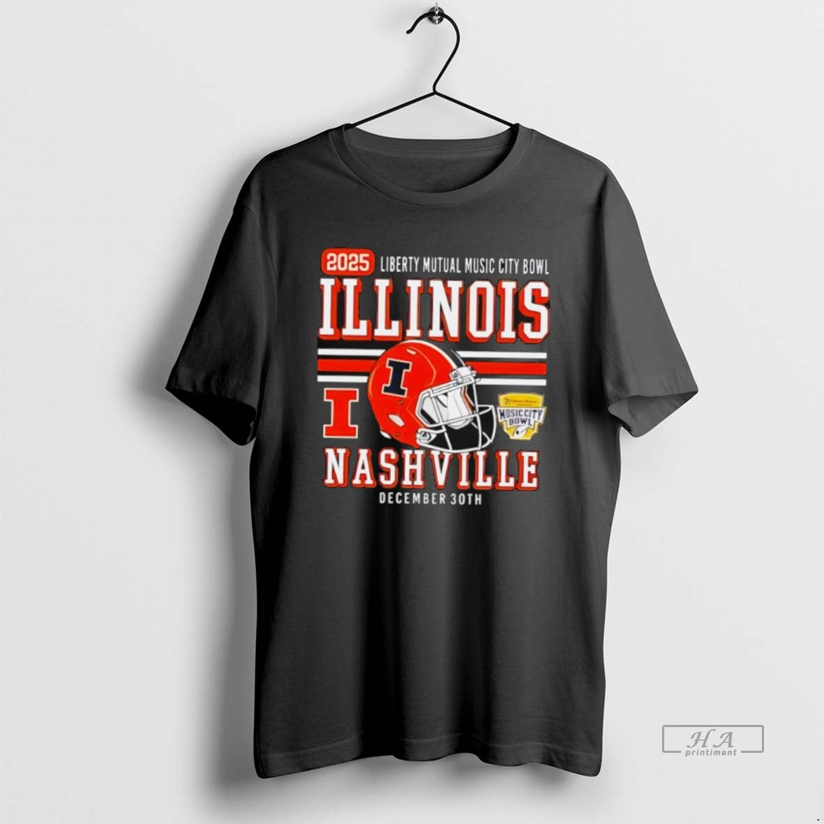 Official Illinois Fighting Illini Football 2025 Liberty Mutual Music City T-Shirts, Hoodie, Sweatshirt | InkRitualCo.com