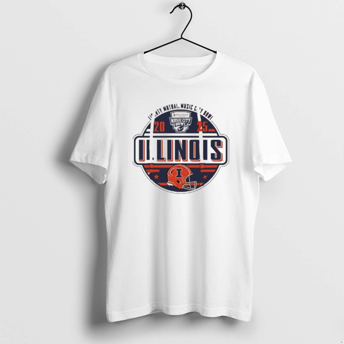 Official Illinois Football 2025 Music City Bowl Logo T-Shirts, Hoodie, Sweatshirt | InkRitualCo.com
