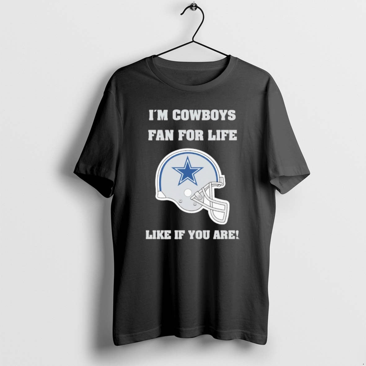 Official Im Cowboys Fan For Life Like If You Are Dallas Cowboys Helmets T-Shirts, Hoodie, Sweatshirt | InkRitualCo.com