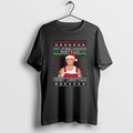 Official Im Loving Angels Instead Robbie Williams Christmas Ugly Circle Black T-Shirts, Hoodie, Sweatshirt | InkRitualCo.com