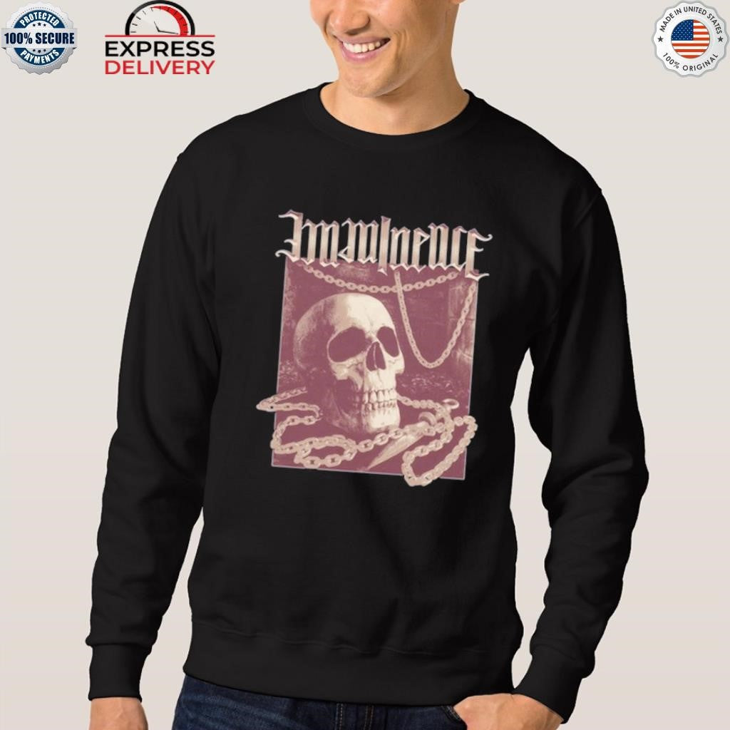 Imminence Skull Maroon Shirt