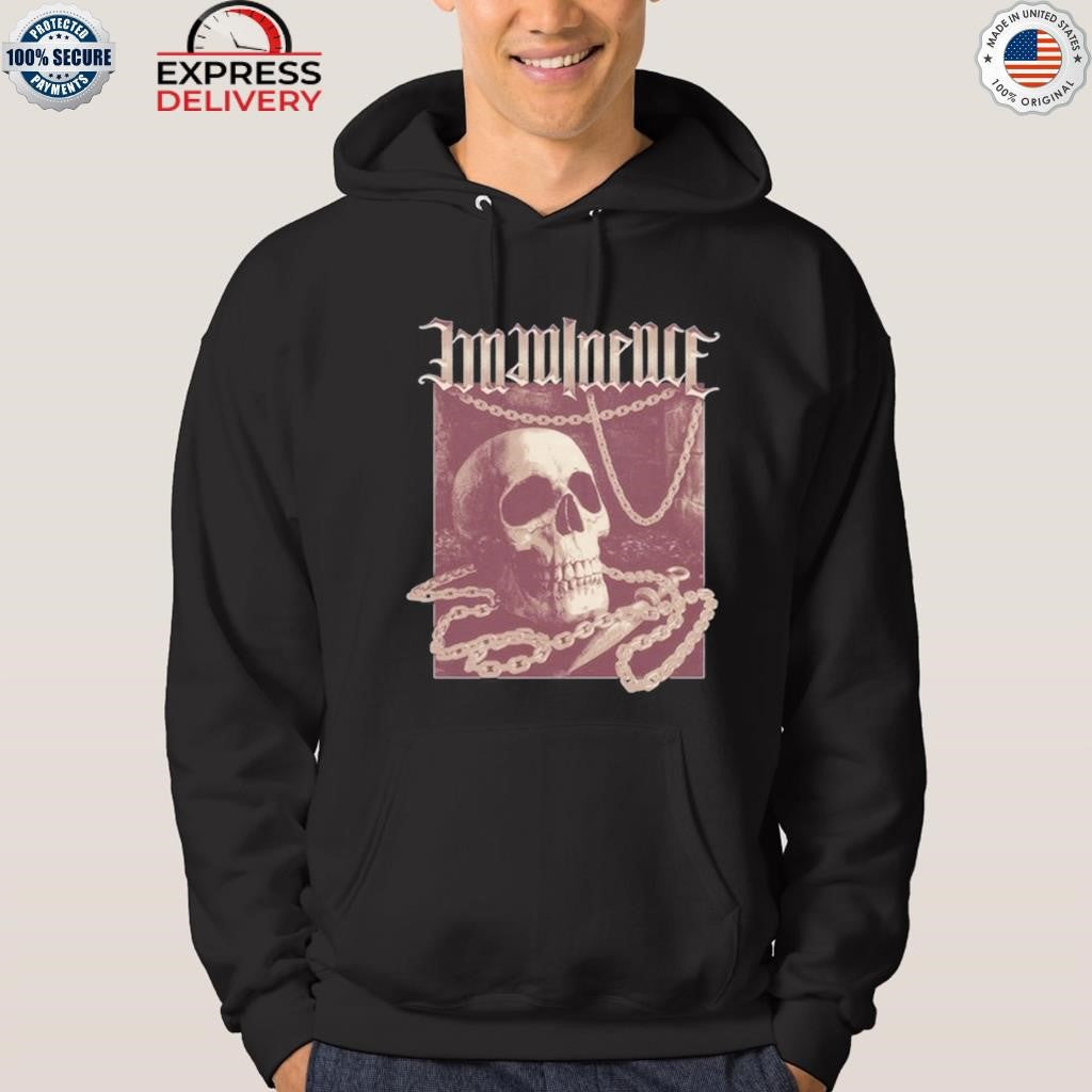 Imminence Skull Maroon Shirt