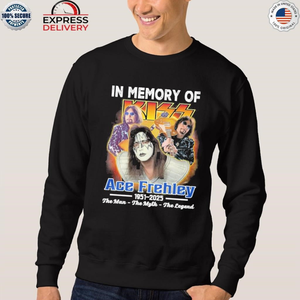 In Memory Of Ace Frehley The Man The Myth The Legend Shirt