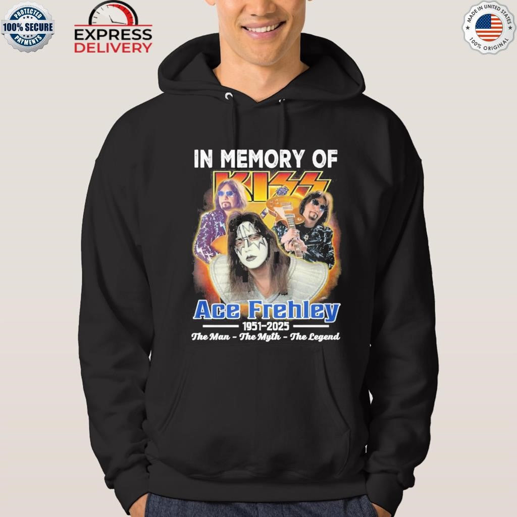 In Memory Of Ace Frehley The Man The Myth The Legend Shirt