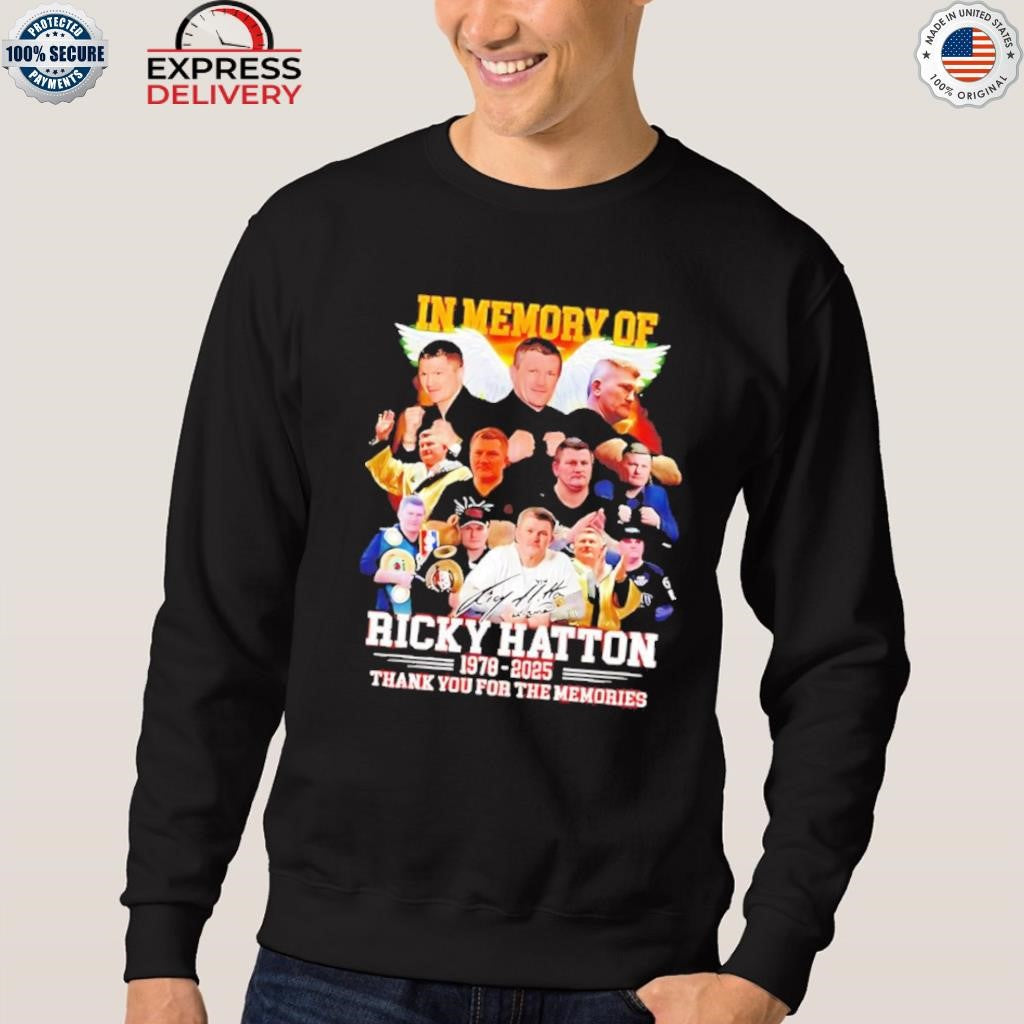 In Memory Of Ricky Hatton 1978-2025 Shirt