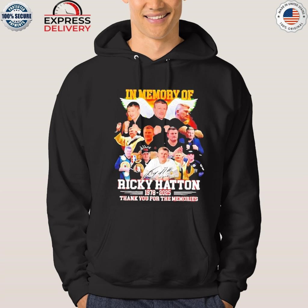 In Memory Of Ricky Hatton 1978-2025 Shirt