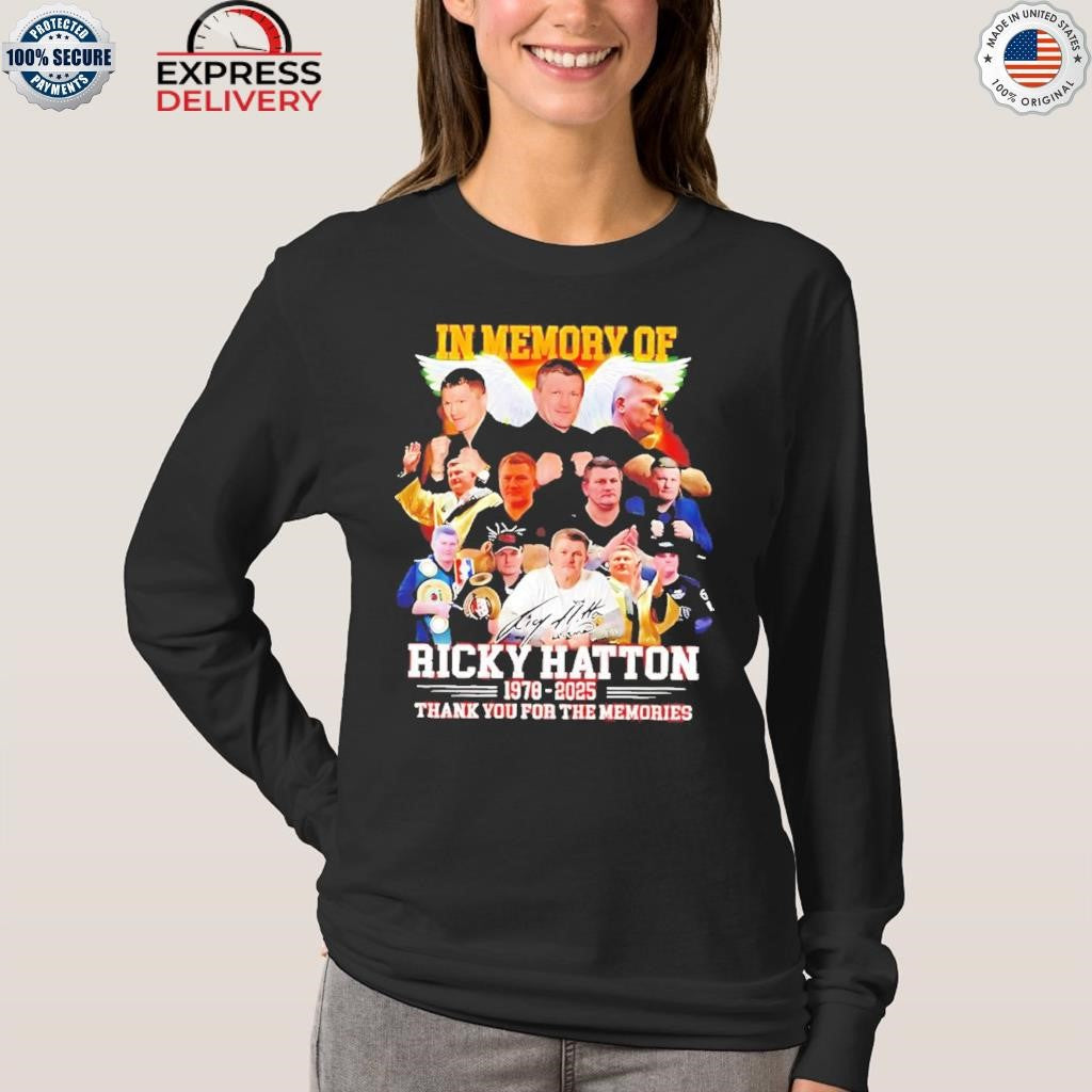 In Memory Of Ricky Hatton 1978-2025 Shirt