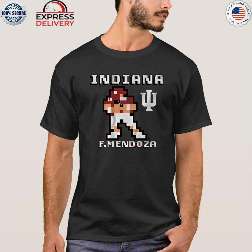 Indiana Football Fernando Mendoza Retro Baller Shirt