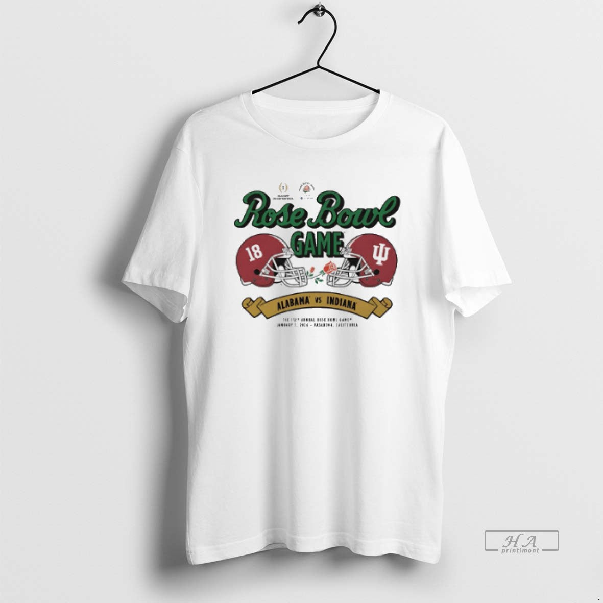 Official Indiana Vs Alabama 2026 Rose Bowl Game Helmet Matchup T-Shirts, Hoodie, Sweatshirt | InkRitualCo.com