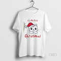 Official Its My First Christmas Cute Cat T-Shirts, Hoodie, Sweatshirt | InkRitualCo.com