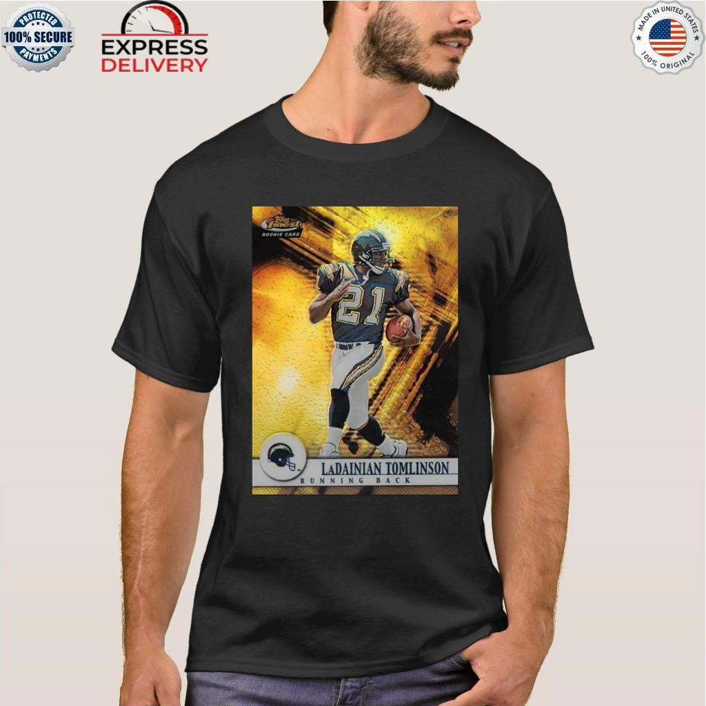 Jackson Merrill Wear Ladainian Tomlinson Running Back Rookie Card Shirt
