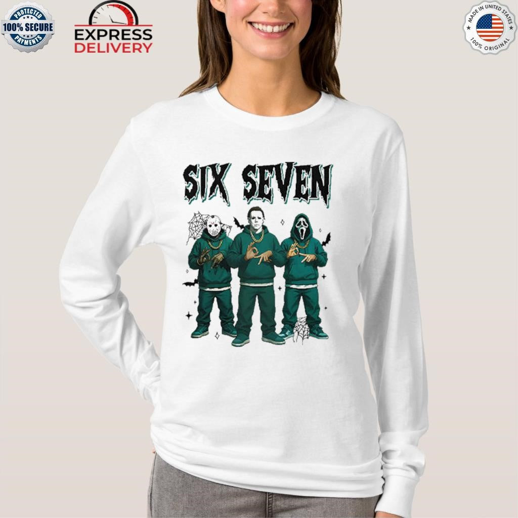 Jason Voorhees Michael Myers Ghostface Six Seven Meme Shirt
