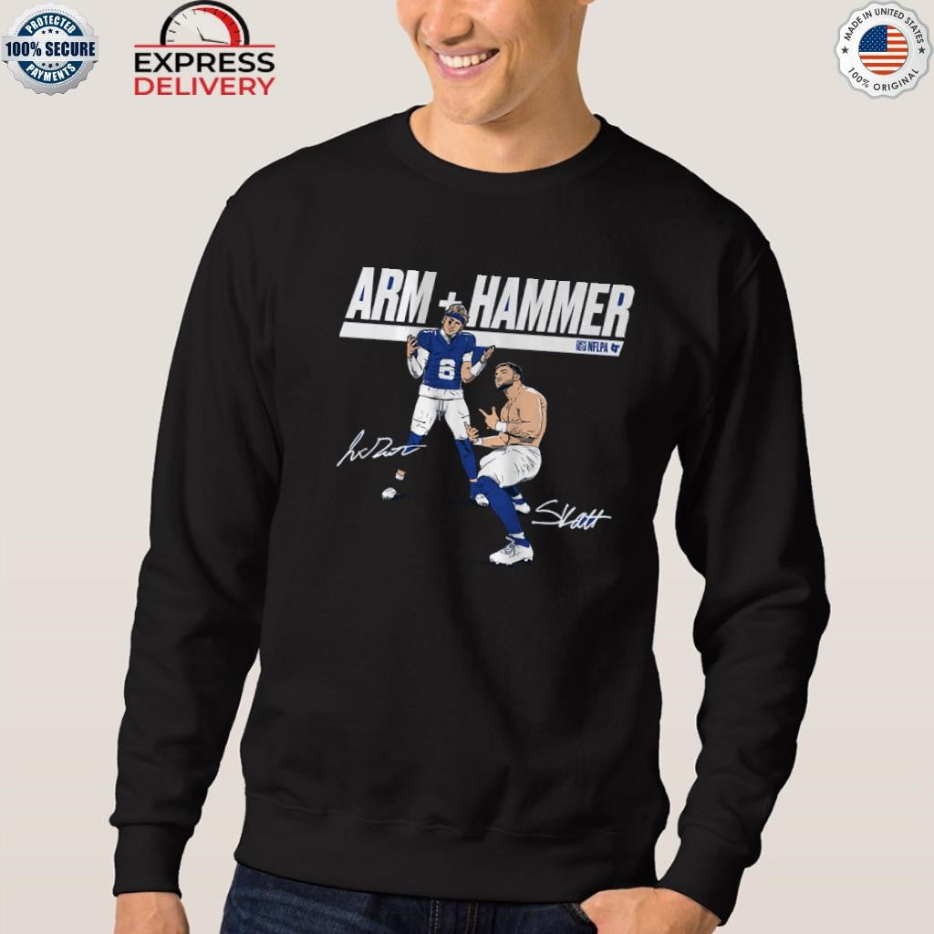 Jaxson Dart & Cam Skattebo Arm + Hammer Shirt