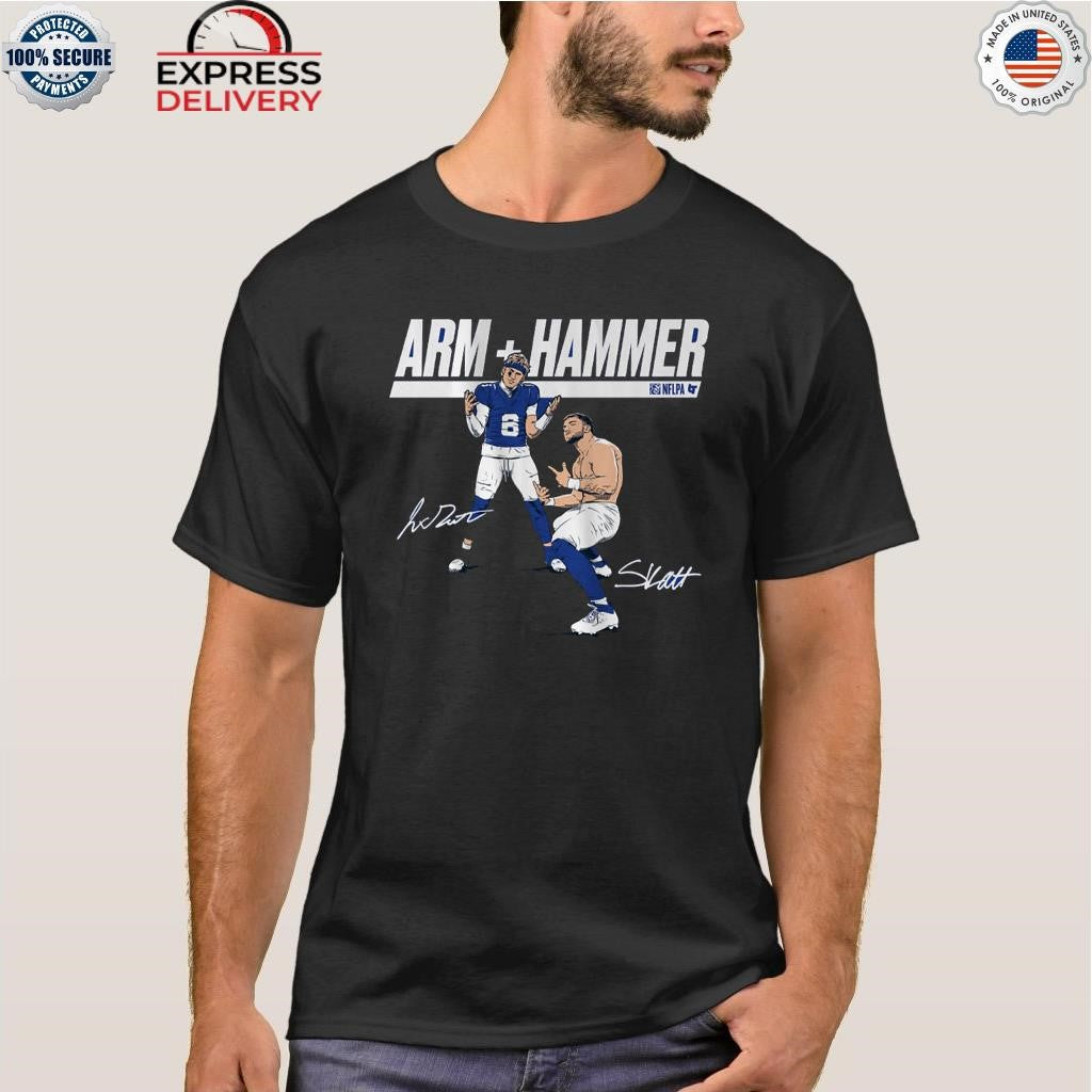Jaxson Dart & Cam Skattebo Arm + Hammer Shirt