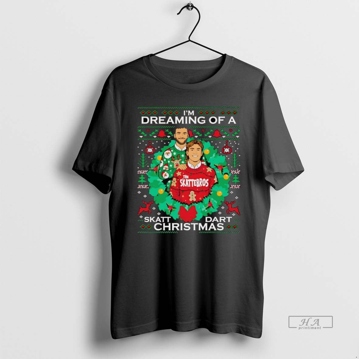 Official Jaxson Dart And Cam Skattebo Im Dreaming Of Skatt Dart Christmas T-Shirts, Hoodie, Sweatshirt | InkRitualCo.com