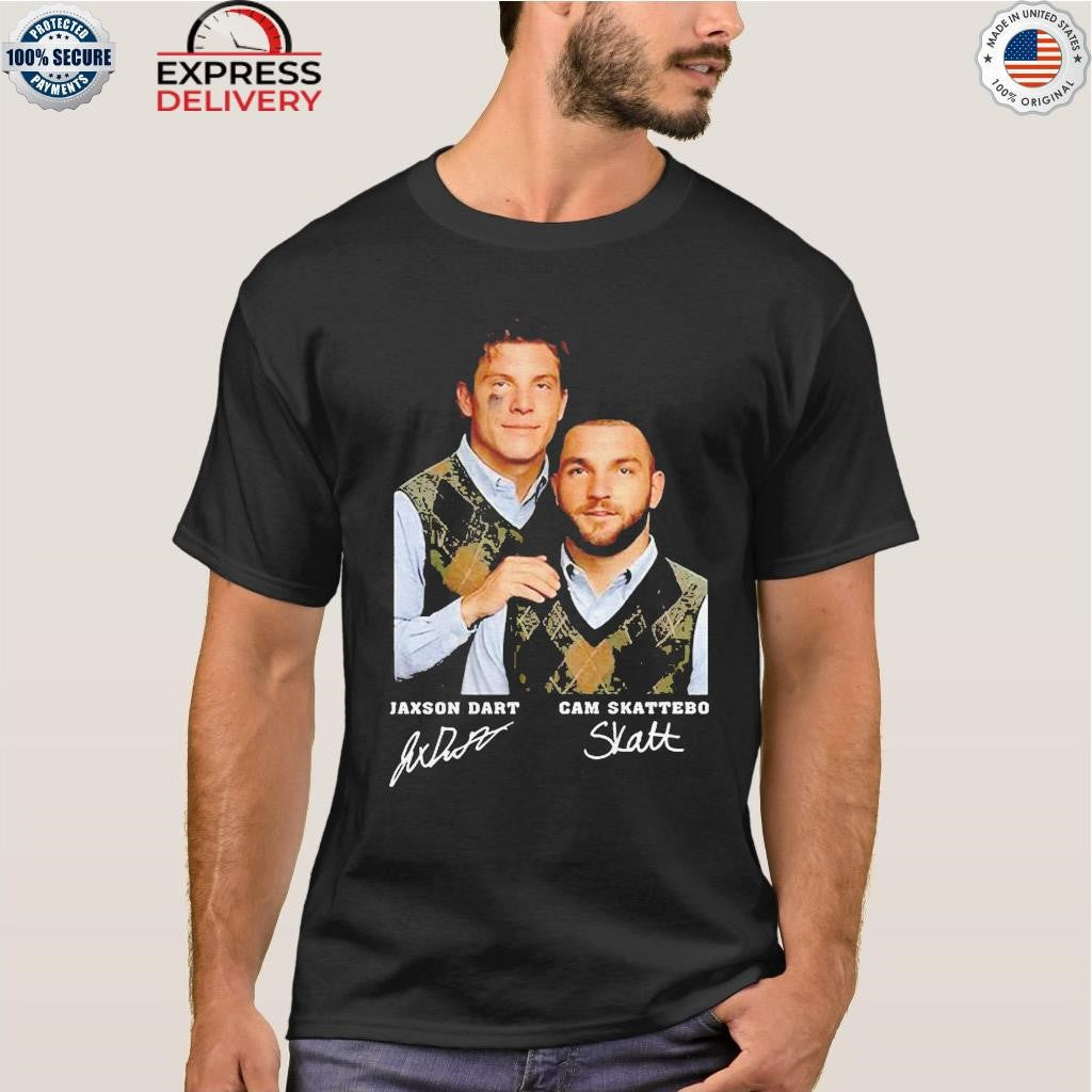 Jaxson Dart and Cam Skattebo Step Brothers Shirt