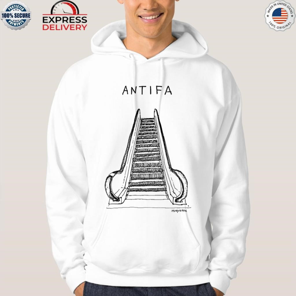 Jesse Duquette Antifa Escalator Shirt