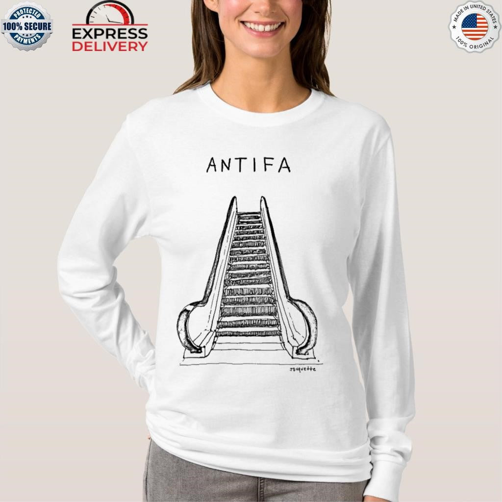 Jesse Duquette Antifa Escalator Shirt