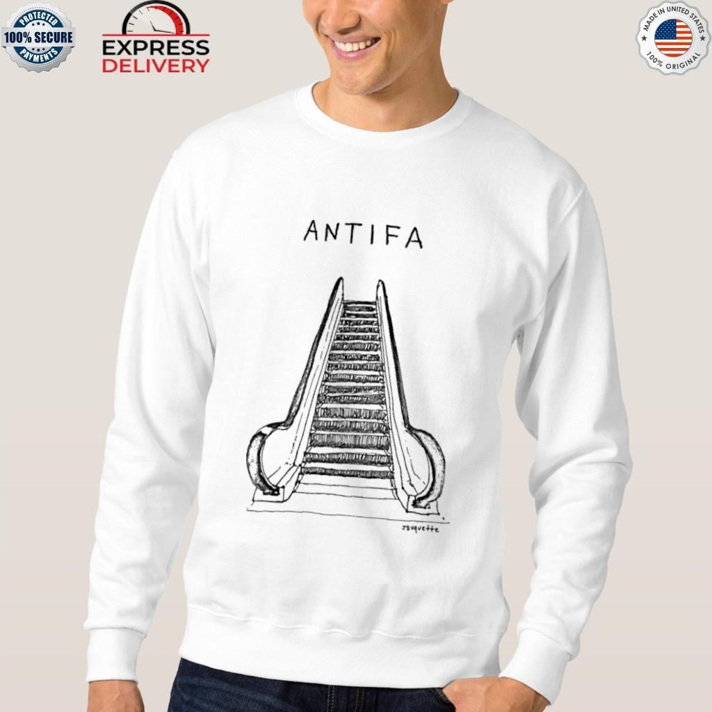 Jesse Duquette Antifa Escalator Shirt