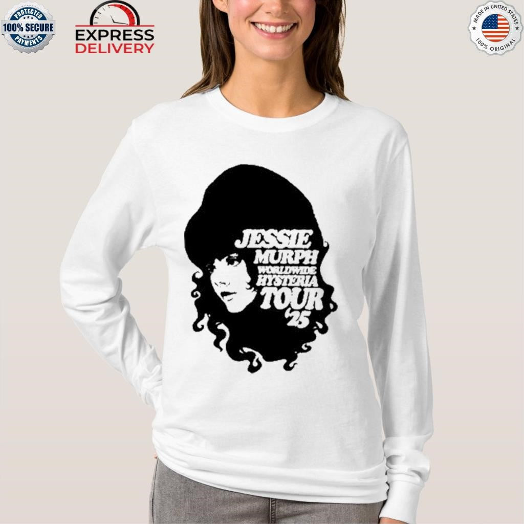 Jessie Murph 2025 Worldwide Hysteria Tour Shirt