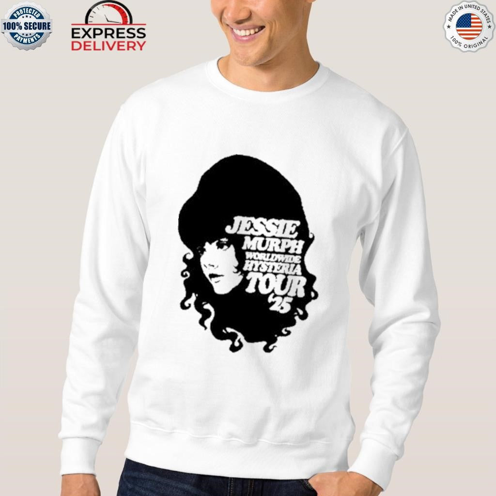 Jessie Murph 2025 Worldwide Hysteria Tour Shirt