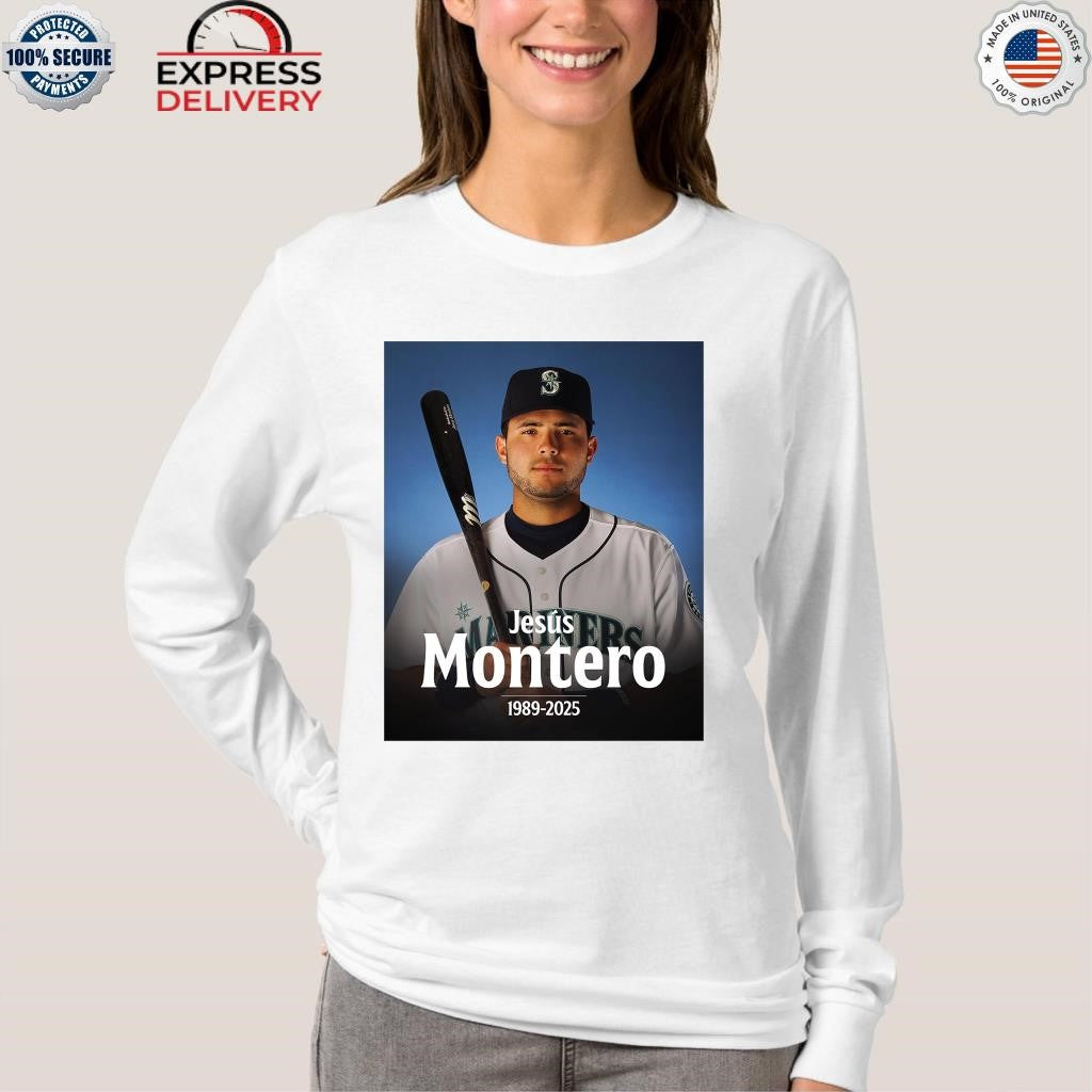 Jesús Montero Mariners Rip 1989-2025 Shirt