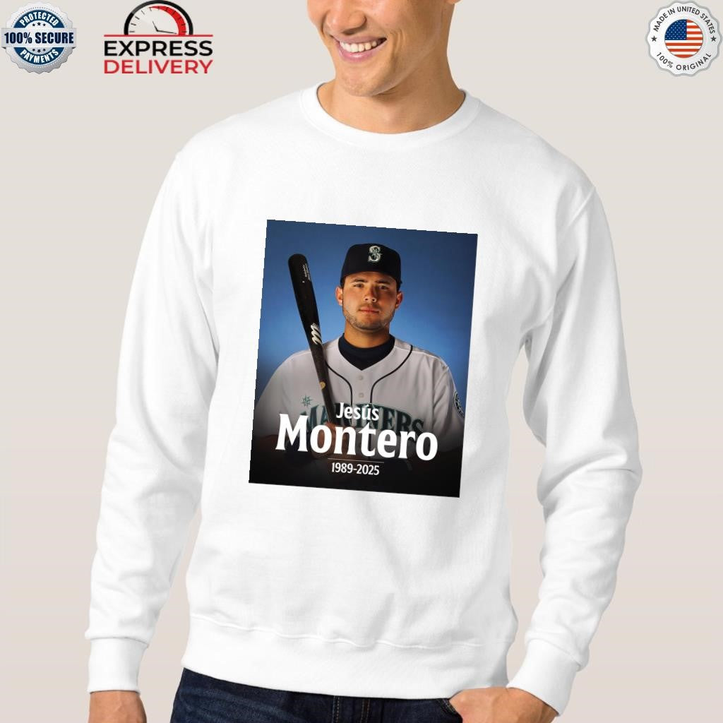 Jesús Montero Mariners Rip 1989-2025 Shirt