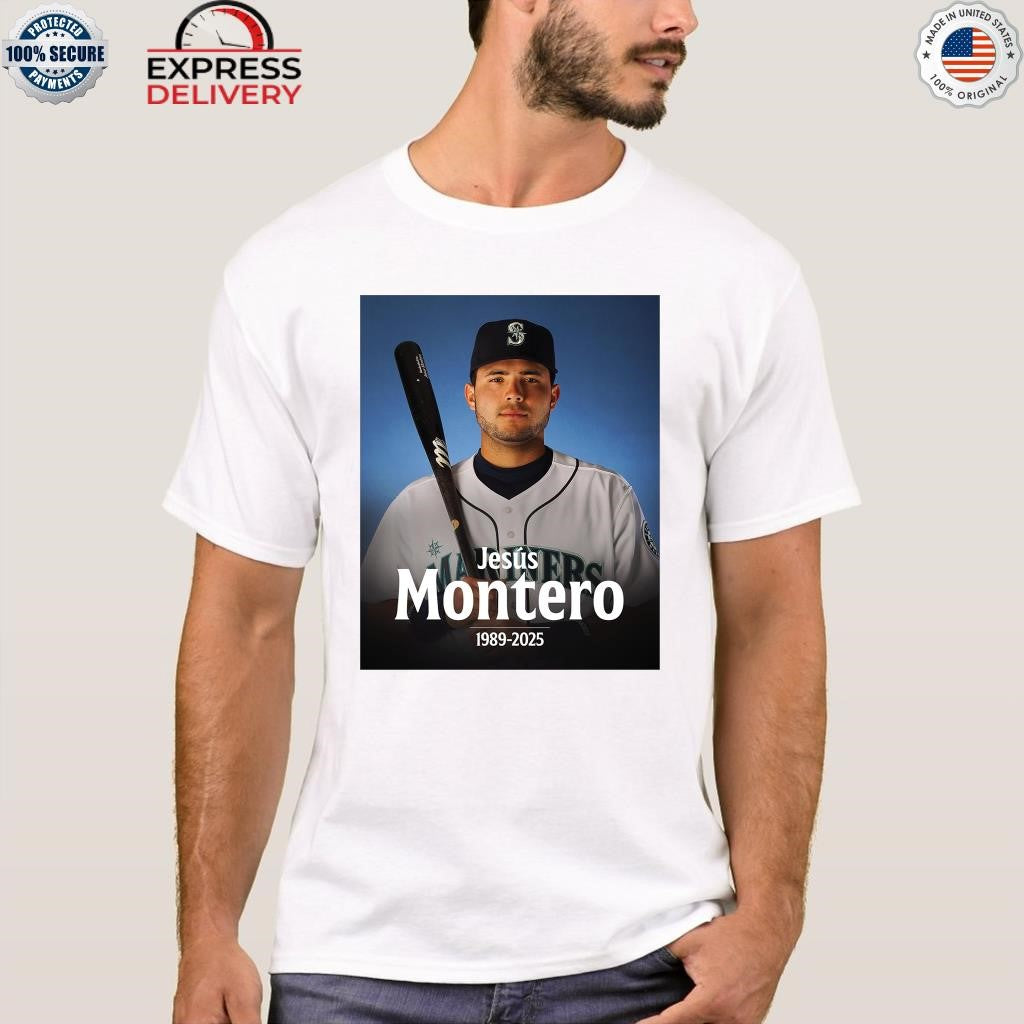 Jesús Montero Mariners Rip 1989-2025 Shirt