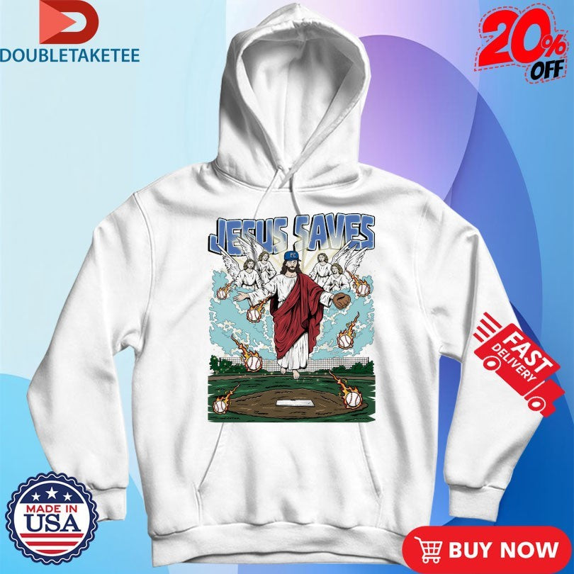 Jesus Saves Baseball Shirts