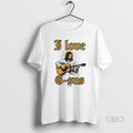 Official Jesus Playing Guitar I Love G Sus T-Shirts, Hoodie, Sweatshirt | InkRitualCo.com