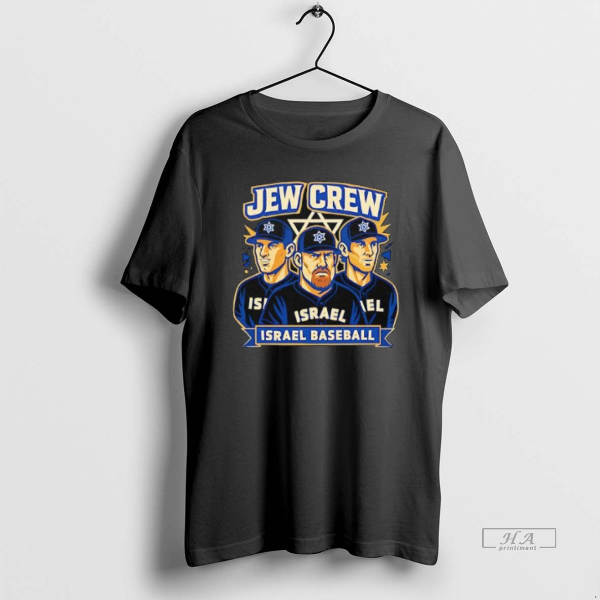 Official Jew Crew Israel Baseball Team Graphic T-Shirts, Hoodie, Sweatshirt | InkRitualCo.com
