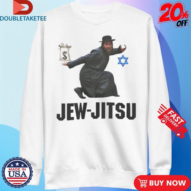 Jew Jitsu Jewjitsu Israel Star Of David Shirts