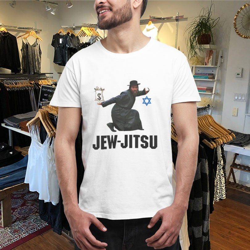 Jew Jitsu Jewjitsu Israel Star Of David Shirts