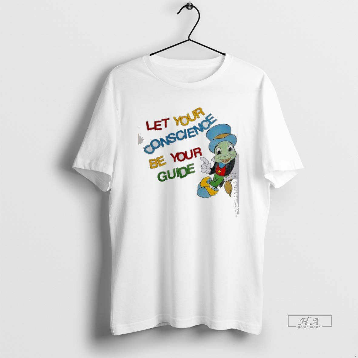 Official Jiminy Cricket Let Your Conscience Be Your Guide Pride T-Shirts, Hoodie, Sweatshirt | InkRitualCo.com