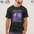 Jisoo X Zayn Eyes Closed Fan Shirt