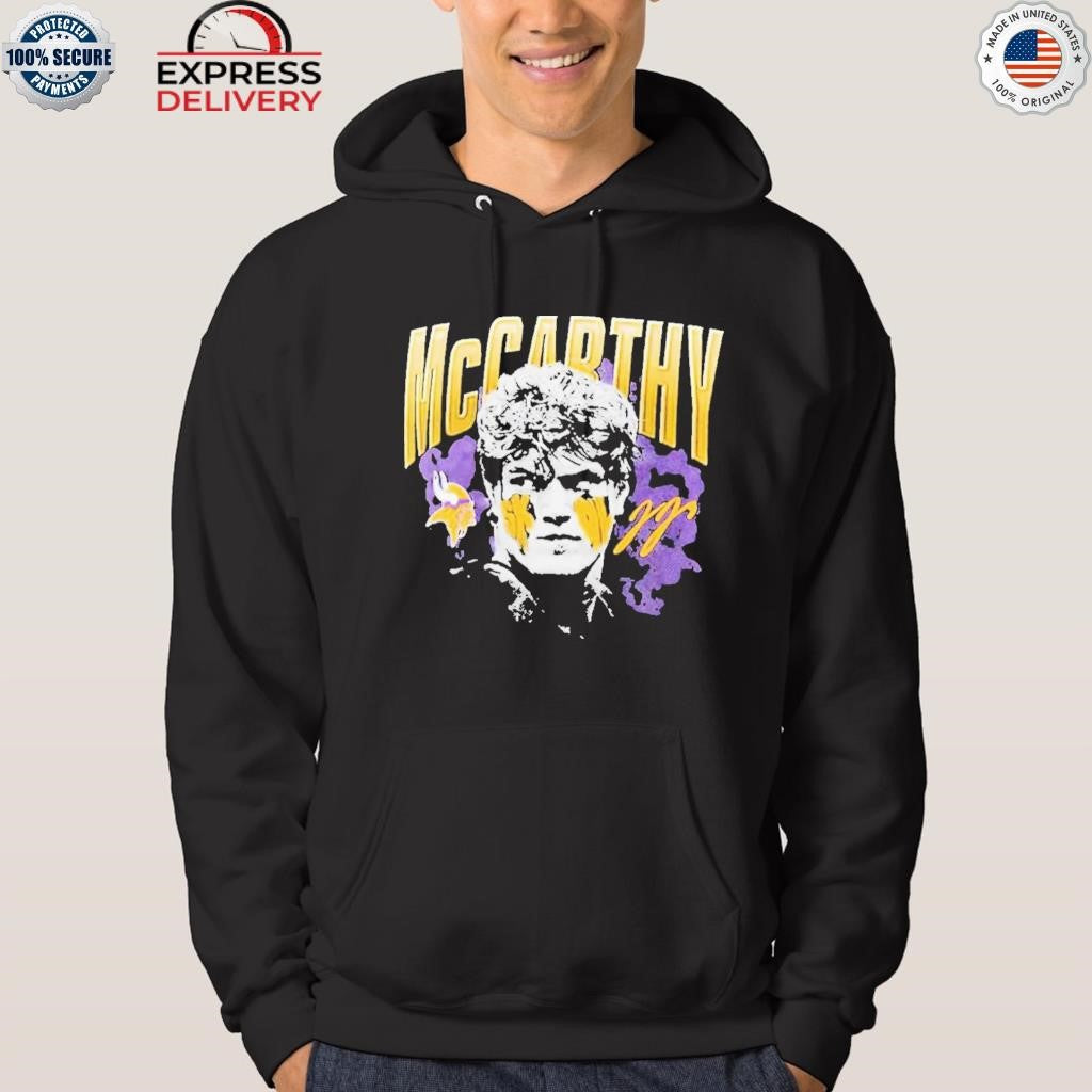 Jj Mccarthy Minnesota Vikings Player Hype Shirt