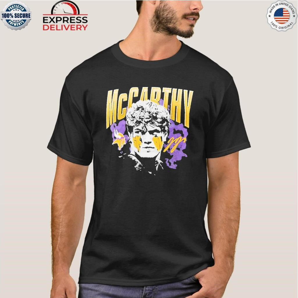 Jj Mccarthy Minnesota Vikings Player Hype Shirt