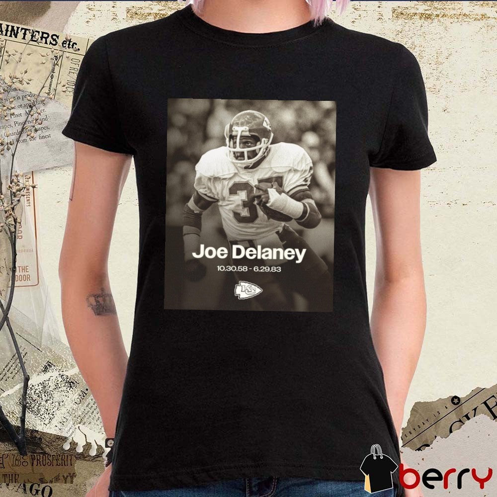 Joe Delaney October 30 1958 – June 29 1983 Adam Schefter Poster t-shirt