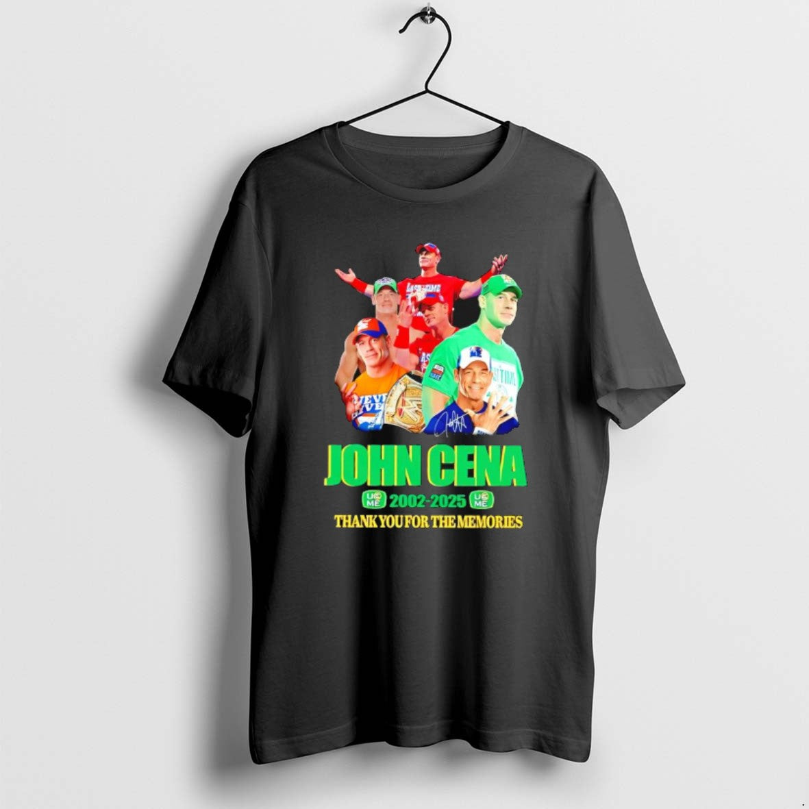 Official John Cena 2002 2025 Thnak You The Memories T-Shirts, Hoodie, Sweatshirt | InkRitualCo.com