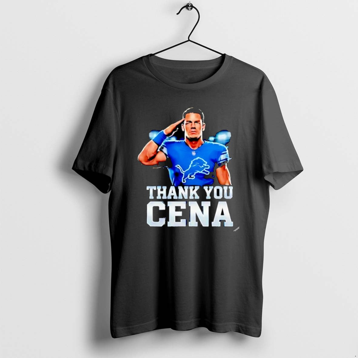 Official John Cena X Detroit Lions Thank You Cena Christmas T-Shirts, Hoodie, Sweatshirt | InkRitualCo.com