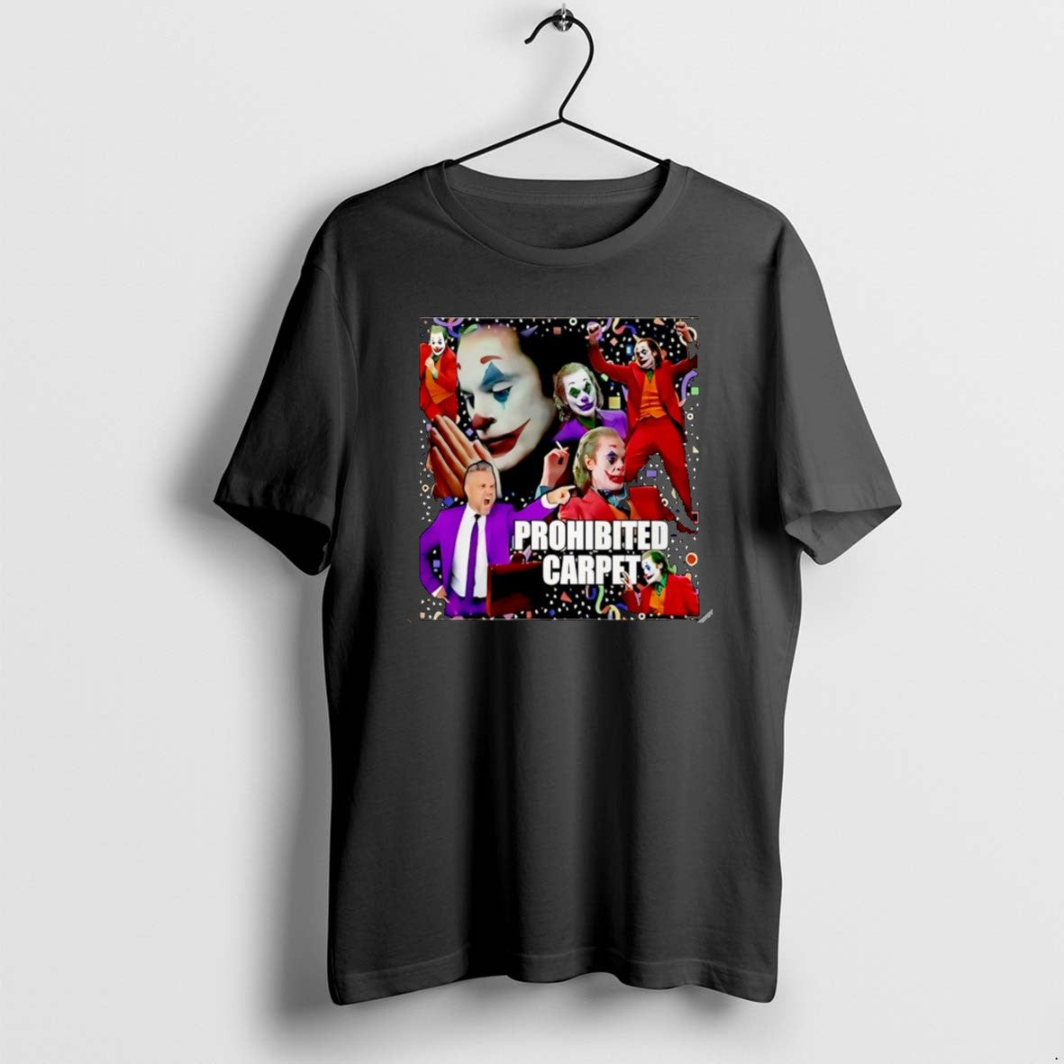 Official Joker Prohibited Carpet Graphic Christmas T-Shirts, Hoodie, Sweatshirt | InkRitualCo.com