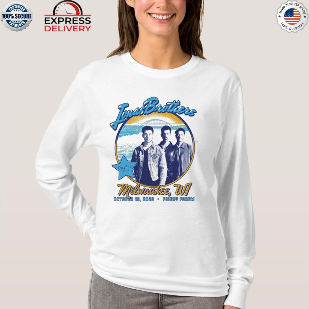 Jonas Brothers 10.12.2025 Milwaukee WI Shirt