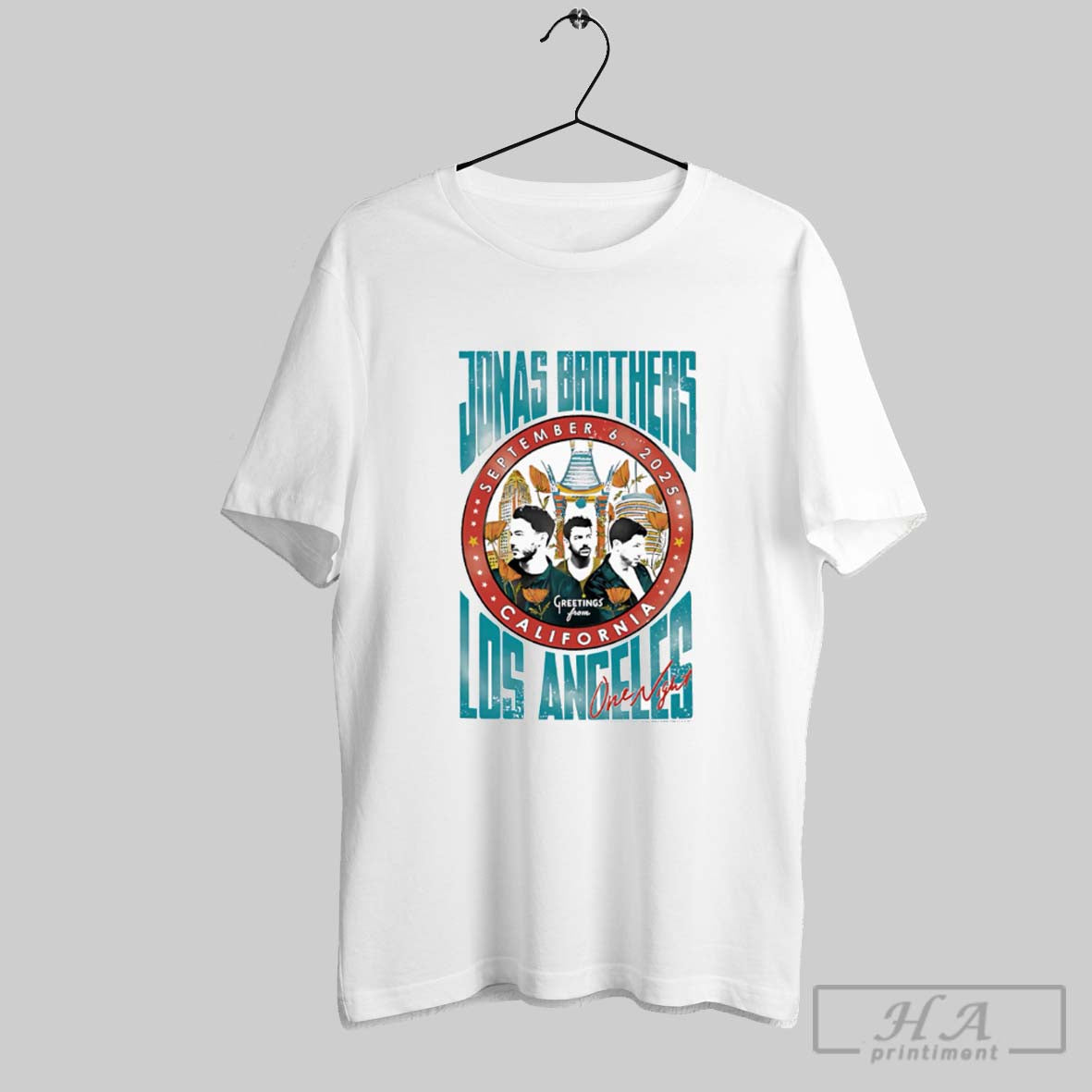 Official Jonas Brothers California Los Angeles One Night T-Shirts, Hoodie, Sweatshirt | InkRitualCo.com