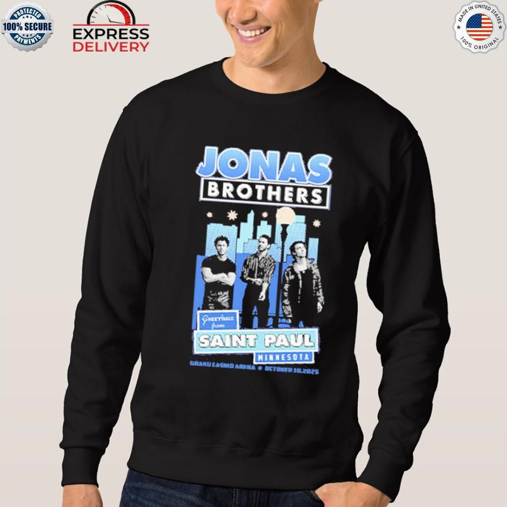 Jonas Brothers Greetings From Saint Paul Minnesota Shirt