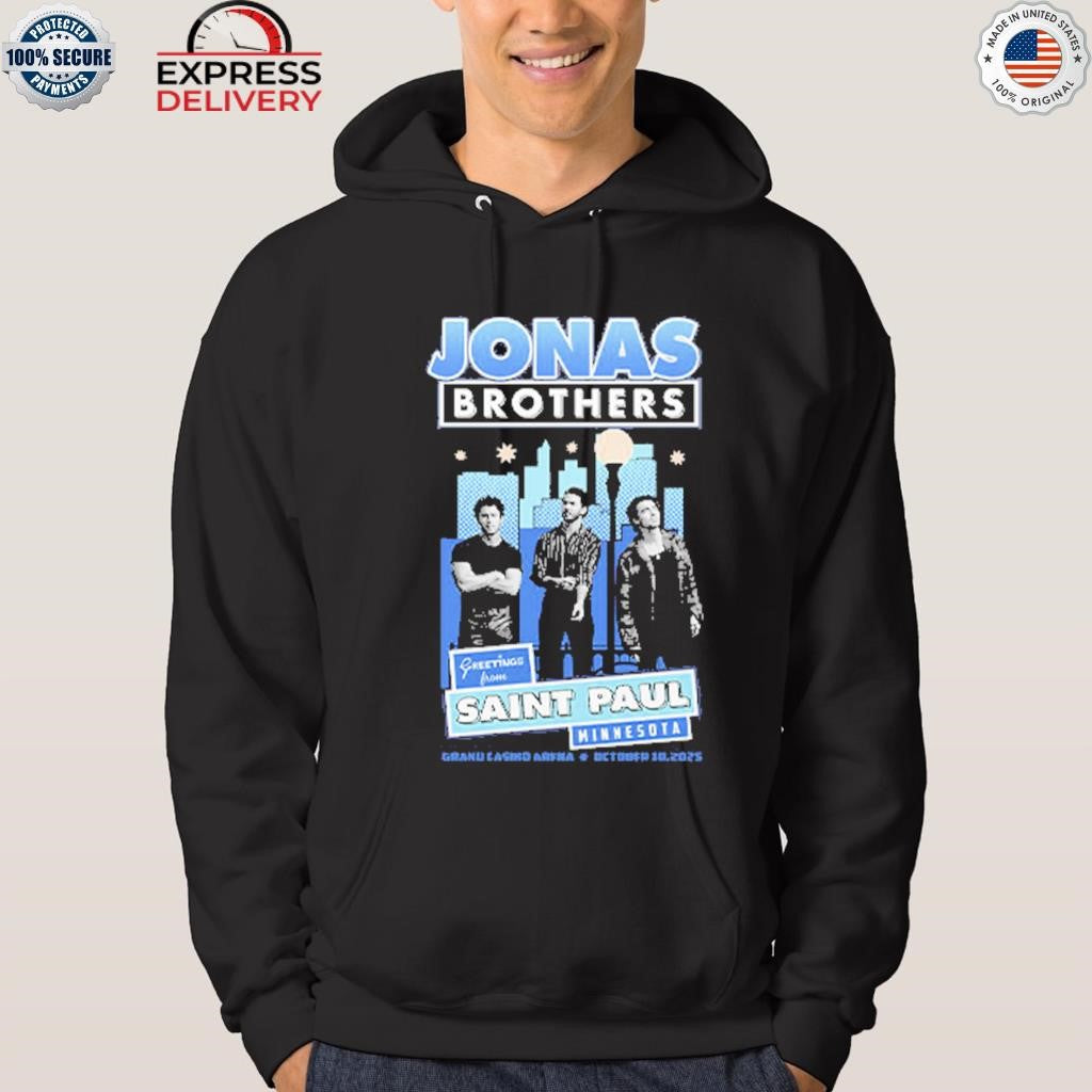 Jonas Brothers Greetings From Saint Paul Minnesota Shirt